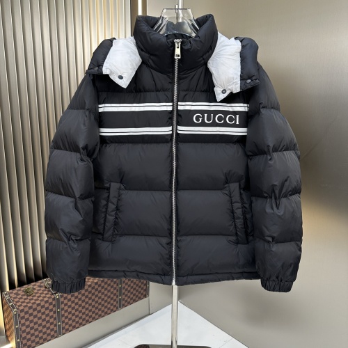 Gucci Down Feather Coat Long Sleeved For Men #1260004 $225.00 USD, Wholesale Replica Gucci Down Feather Coat