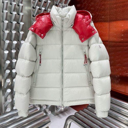 Moncler Down Feather Coat Long Sleeved For Unisex #1260013 $240.00 USD, Wholesale Replica Moncler Down Feather Coat