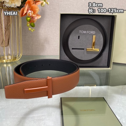 Replica Tom Ford AAA Quality Belts For Men #1260046 $76.00 USD for Wholesale