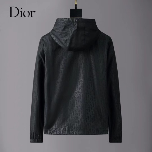 Replica Christian Dior Jackets Long Sleeved For Men #1260055 $52.00 USD for Wholesale