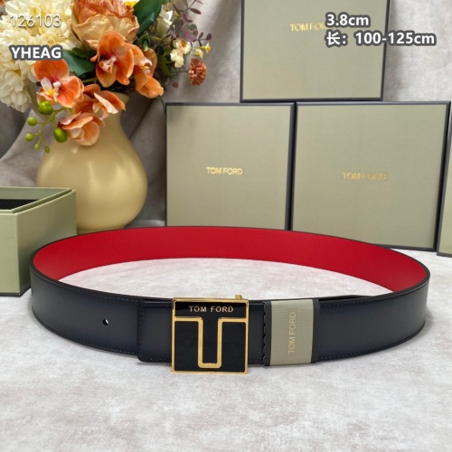 Replica Tom Ford AAA Quality Belts For Men #1260070 $68.00 USD for Wholesale