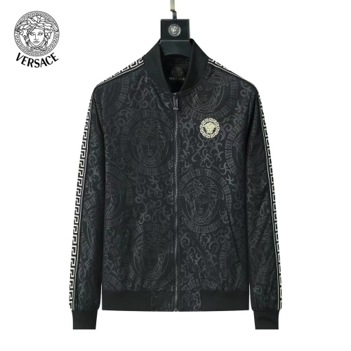 Versace Jackets Long Sleeved For Men #1260072 $52.00 USD, Wholesale Replica Versace Jackets