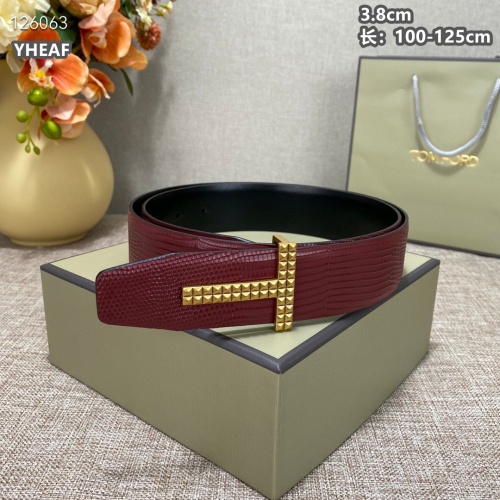 Replica Tom Ford AAA Quality Belts For Men #1260073 $64.00 USD for Wholesale