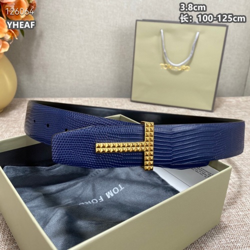 Replica Tom Ford AAA Quality Belts For Men #1260074 $64.00 USD for Wholesale