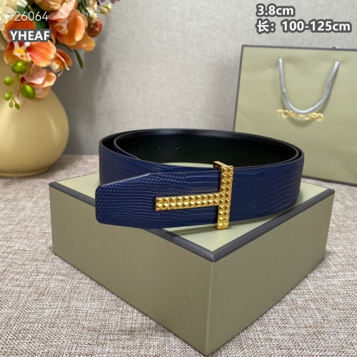 Replica Tom Ford AAA Quality Belts For Men #1260074 $64.00 USD for Wholesale