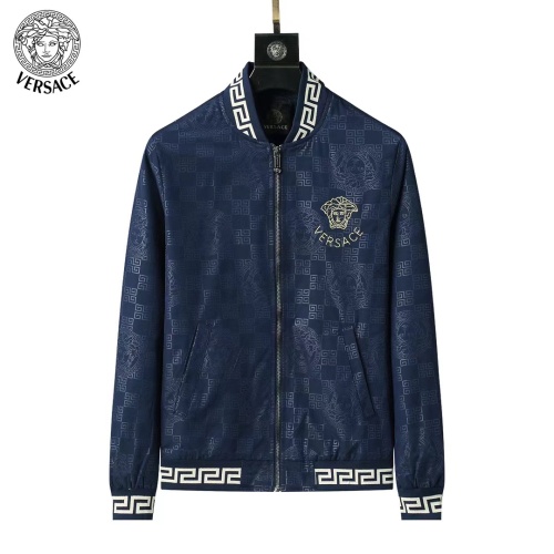 Versace Jackets Long Sleeved For Men #1260076 $52.00 USD, Wholesale Replica Versace Jackets