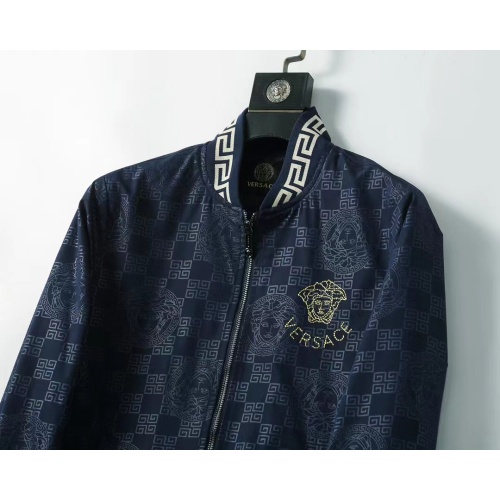 Replica Versace Jackets Long Sleeved For Men #1260076 $52.00 USD for Wholesale