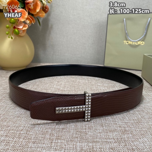 Replica Tom Ford AAA Quality Belts For Men #1260077 $64.00 USD for Wholesale