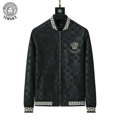 Versace Jackets Long Sleeved For Men #1260079 $52.00 USD, Wholesale Replica Versace Jackets