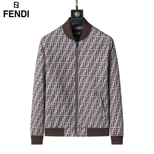 Fendi Jackets Long Sleeved For Men #1260080 $52.00 USD, Wholesale Replica Fendi Jackets