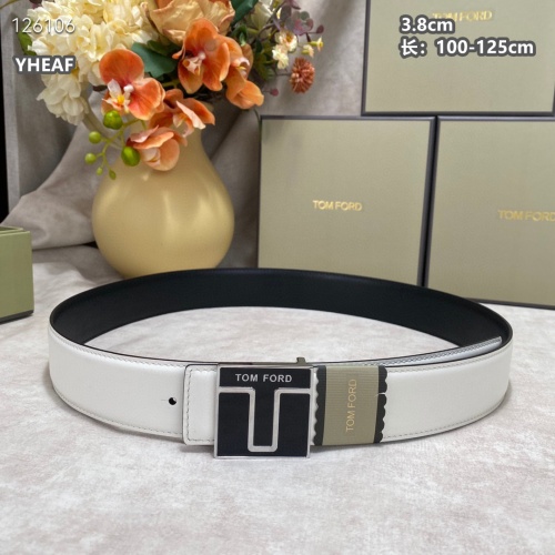 Replica Tom Ford AAA Quality Belts For Men #1260086 $64.00 USD for Wholesale