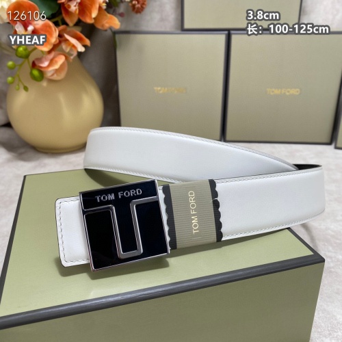 Replica Tom Ford AAA Quality Belts For Men #1260086 $64.00 USD for Wholesale