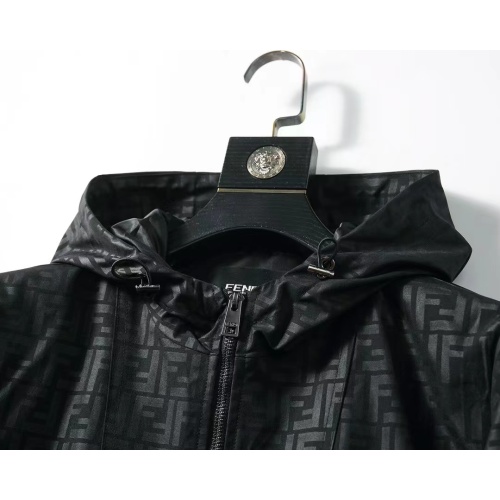 Replica Fendi Jackets Long Sleeved For Men #1260088 $52.00 USD for Wholesale