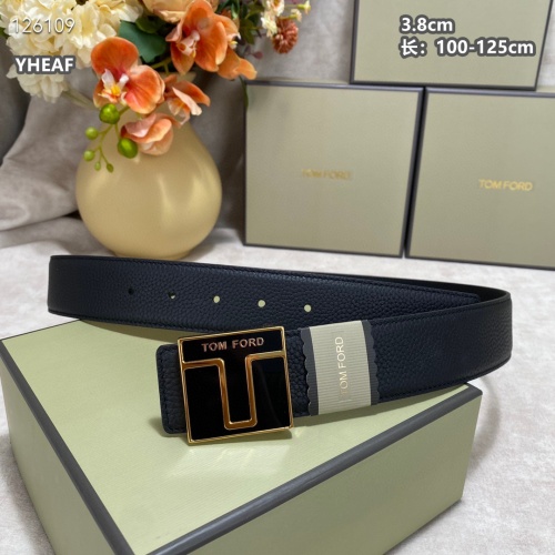 Replica Tom Ford AAA Quality Belts For Men #1260091 $64.00 USD for Wholesale