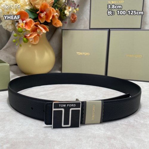 Replica Tom Ford AAA Quality Belts For Men #1260092 $64.00 USD for Wholesale