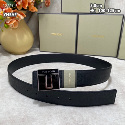 Replica Tom Ford AAA Quality Belts For Men #1260092 $64.00 USD for Wholesale