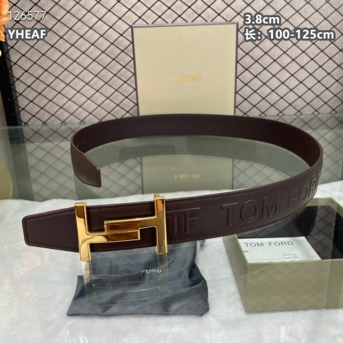 Replica Tom Ford AAA Quality Belts For Men #1260095 $64.00 USD for Wholesale