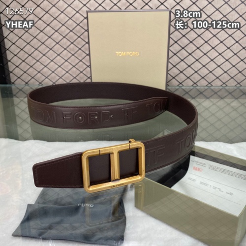 Replica Tom Ford AAA Quality Belts For Men #1260101 $64.00 USD for Wholesale