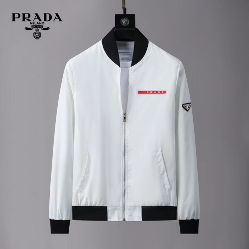 Prada Jackets Long Sleeved For Men #1260103 $52.00 USD, Wholesale Replica Prada Jackets