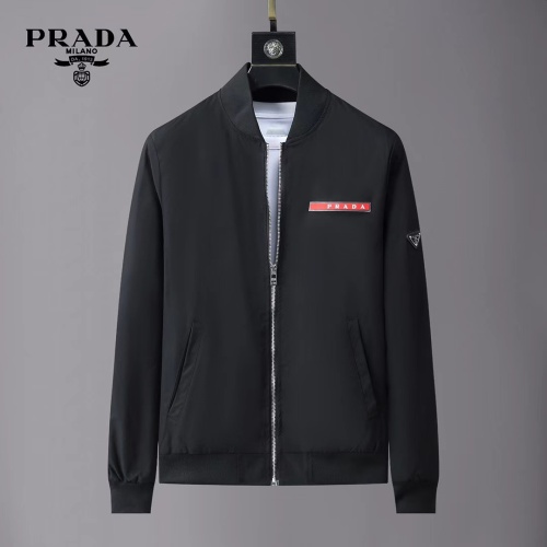 Prada Jackets Long Sleeved For Men #1260104 $52.00 USD, Wholesale Replica Prada Jackets