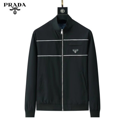 Prada Jackets Long Sleeved For Men #1260110 $52.00 USD, Wholesale Replica Prada Jackets