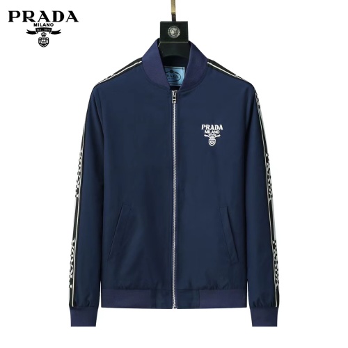 Prada Jackets Long Sleeved For Men #1260111 $52.00 USD, Wholesale Replica Prada Jackets