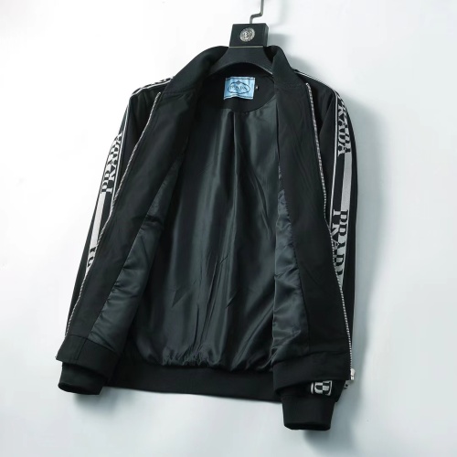 Replica Prada Jackets Long Sleeved For Men #1260112 $52.00 USD for Wholesale