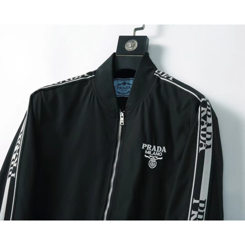 Replica Prada Jackets Long Sleeved For Men #1260112 $52.00 USD for Wholesale