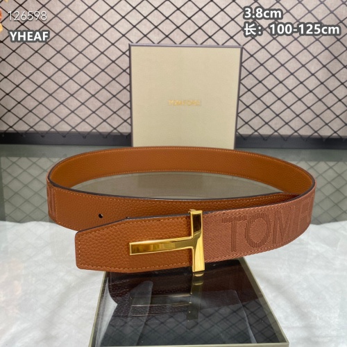 Replica Tom Ford AAA Quality Belts For Men #1260116 $64.00 USD for Wholesale