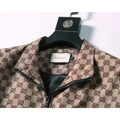 Replica Gucci Jackets Long Sleeved For Men #1260127 $52.00 USD for Wholesale