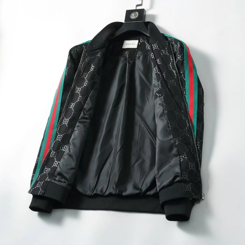 Replica Gucci Jackets Long Sleeved For Men #1260128 $52.00 USD for Wholesale