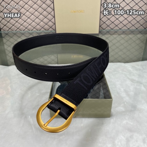 Replica Tom Ford AAA Quality Belts For Men #1260130 $64.00 USD for Wholesale