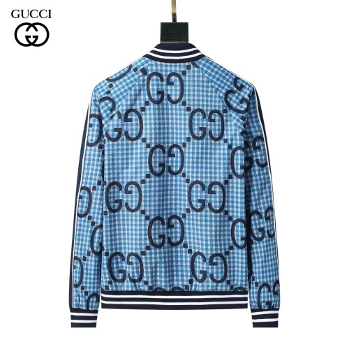 Replica Gucci Jackets Long Sleeved For Men #1260133 $52.00 USD for Wholesale