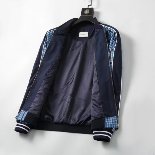 Replica Gucci Jackets Long Sleeved For Men #1260133 $52.00 USD for Wholesale