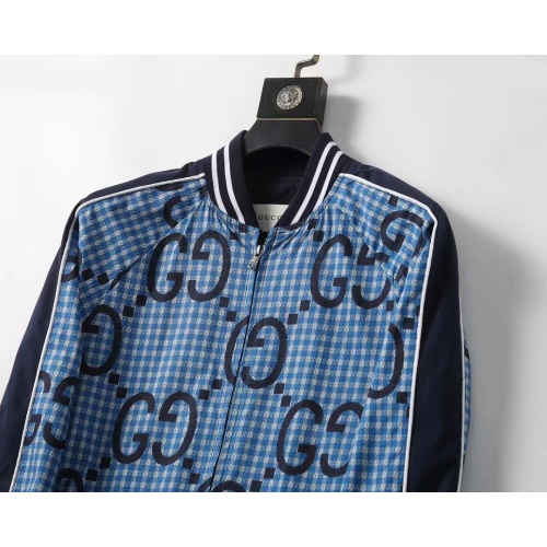 Replica Gucci Jackets Long Sleeved For Men #1260133 $52.00 USD for Wholesale