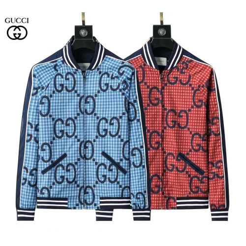 Replica Gucci Jackets Long Sleeved For Men #1260134 $52.00 USD for Wholesale