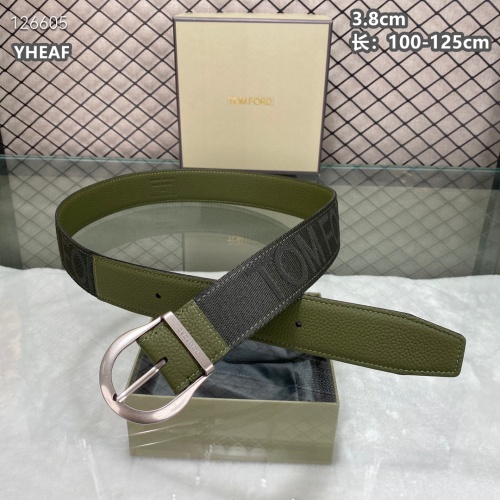 Replica Tom Ford AAA Quality Belts For Men #1260135 $64.00 USD for Wholesale