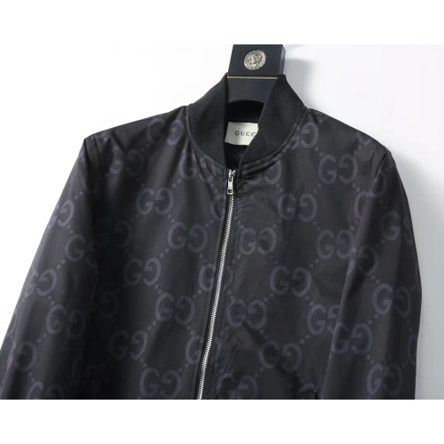 Replica Gucci Jackets Long Sleeved For Men #1260138 $52.00 USD for Wholesale