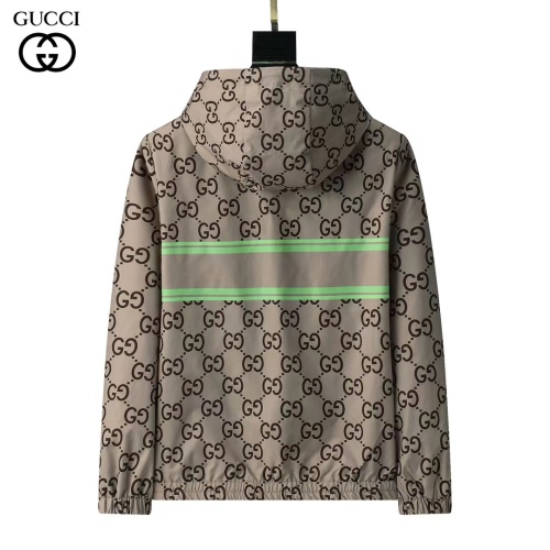 Replica Gucci Jackets Long Sleeved For Men #1260144 $52.00 USD for Wholesale