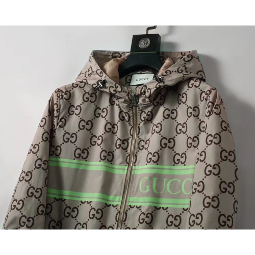 Replica Gucci Jackets Long Sleeved For Men #1260144 $52.00 USD for Wholesale