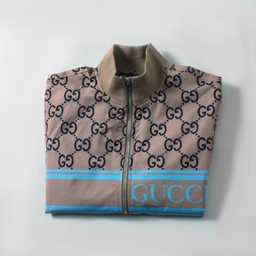 Replica Gucci Jackets Long Sleeved For Men #1260146 $52.00 USD for Wholesale