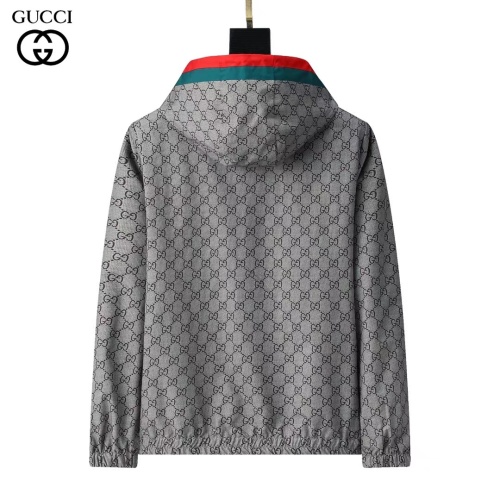 Replica Gucci Jackets Long Sleeved For Men #1260147 $52.00 USD for Wholesale