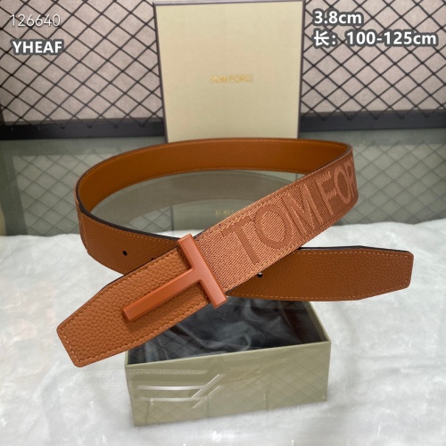 Replica Tom Ford AAA Quality Belts For Men #1260148 $64.00 USD for Wholesale