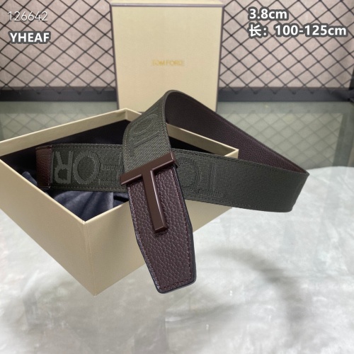 Replica Tom Ford AAA Quality Belts For Men #1260149 $64.00 USD for Wholesale