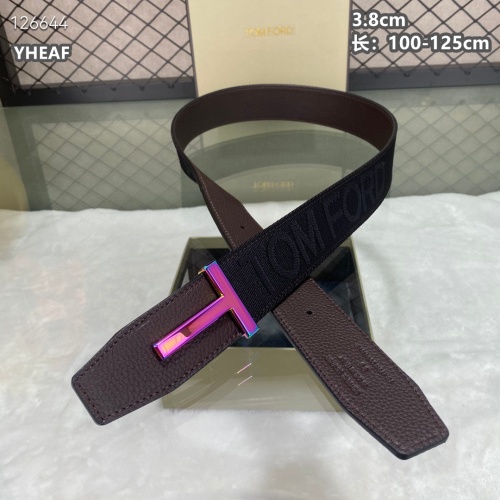 Replica Tom Ford AAA Quality Belts For Men #1260151 $64.00 USD for Wholesale