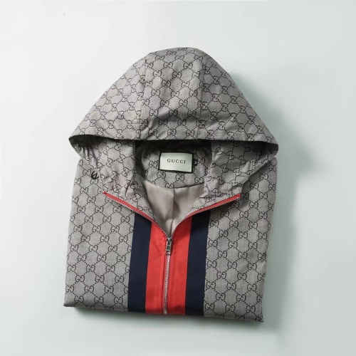 Replica Gucci Jackets Long Sleeved For Men #1260152 $52.00 USD for Wholesale