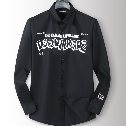 Dsquared Shirts Long Sleeved For Men #1260162 $48.00 USD, Wholesale Replica Dsquared Shirts