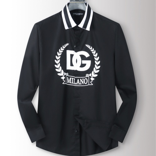 Dolce &amp; Gabbana D&amp;G Shirts Long Sleeved For Men #1260164 $48.00 USD, Wholesale Replica Dolce &amp; Gabbana D&amp;G Shirts