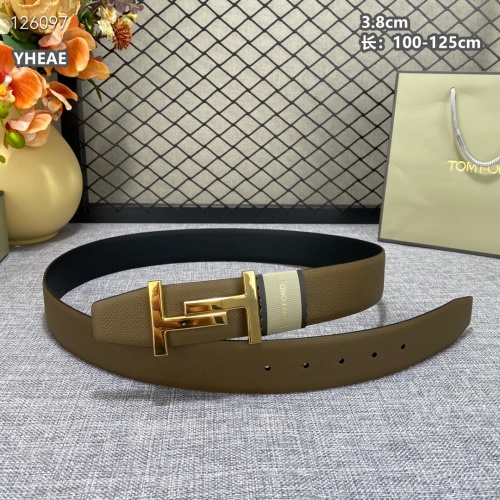 Replica Tom Ford AAA Quality Belts For Men #1260177 $60.00 USD for Wholesale