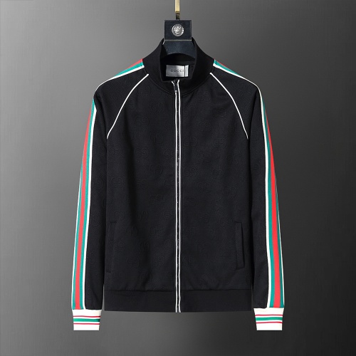 Replica Gucci Tracksuits Long Sleeved For Men #1260185 $68.00 USD for Wholesale